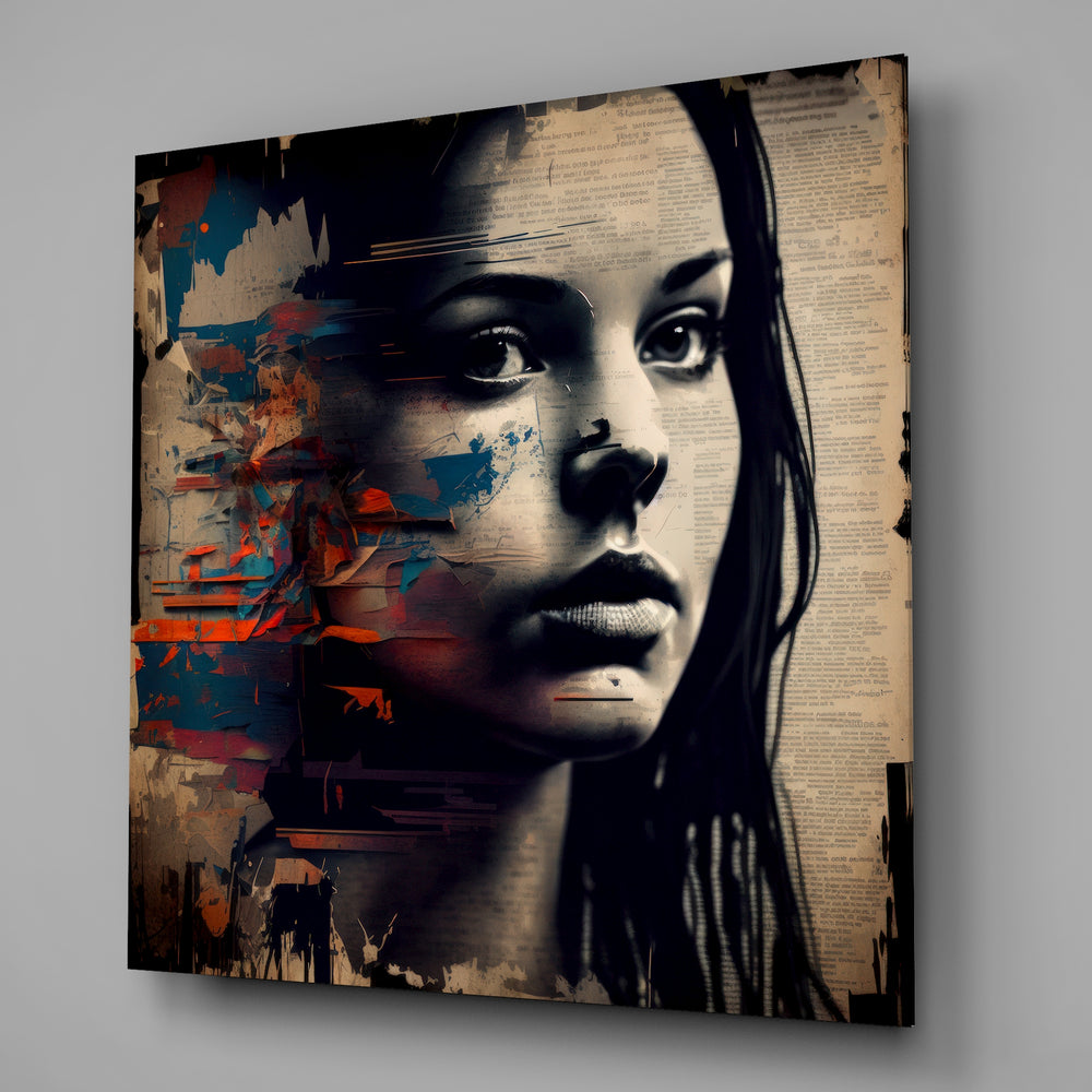 Women Glass Wall Art || Designers Collection.