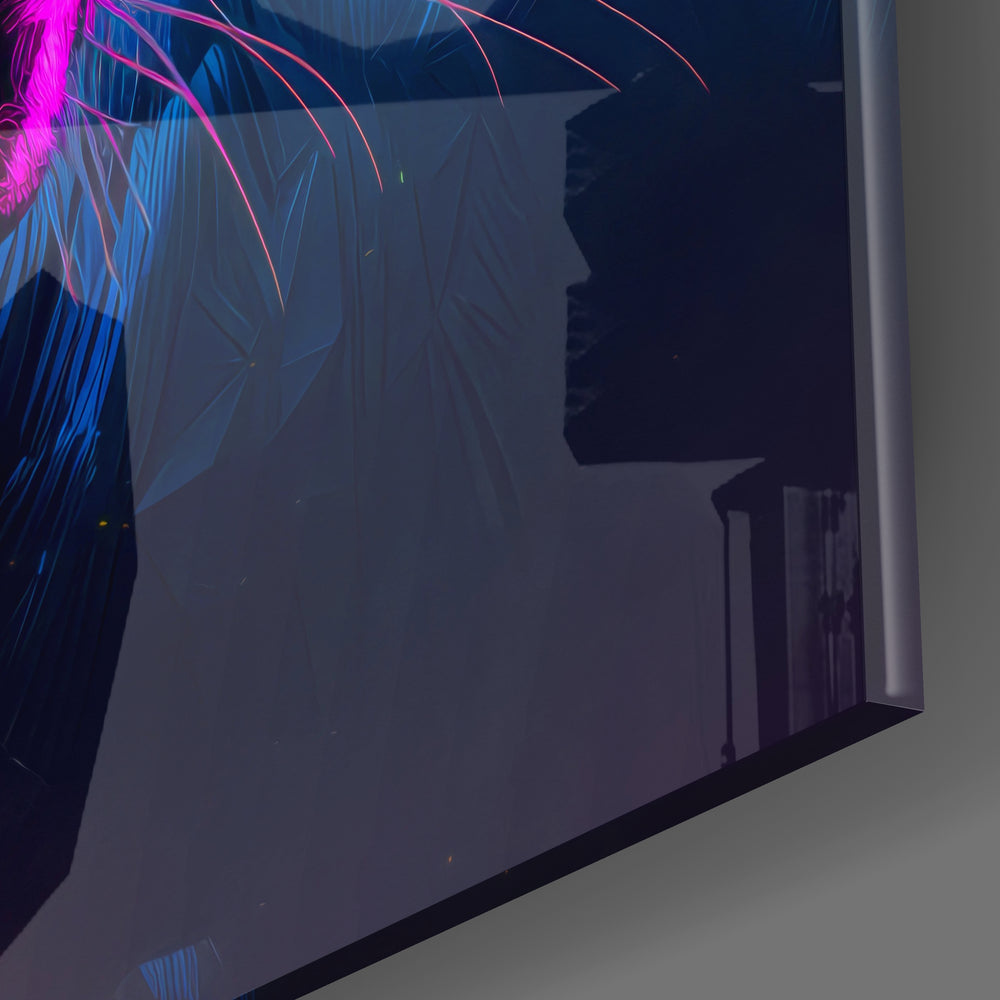 Panther Glass Wall Art || Designers Collection.
