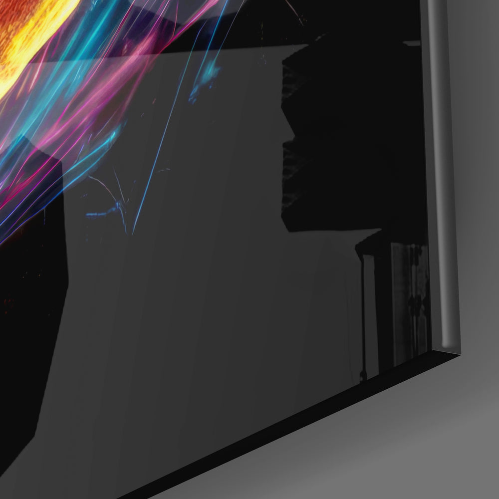 World Glass Wall Art.