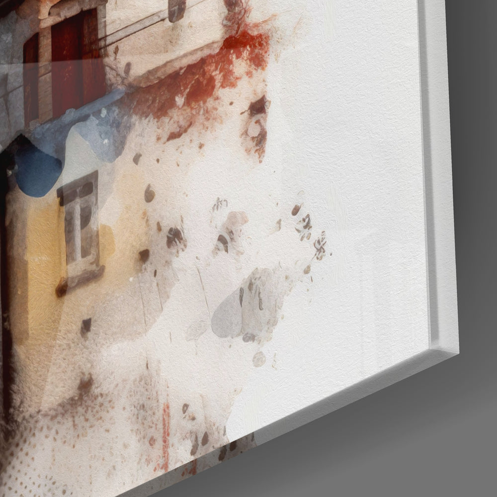 Galata Tower Glass Wall Art.