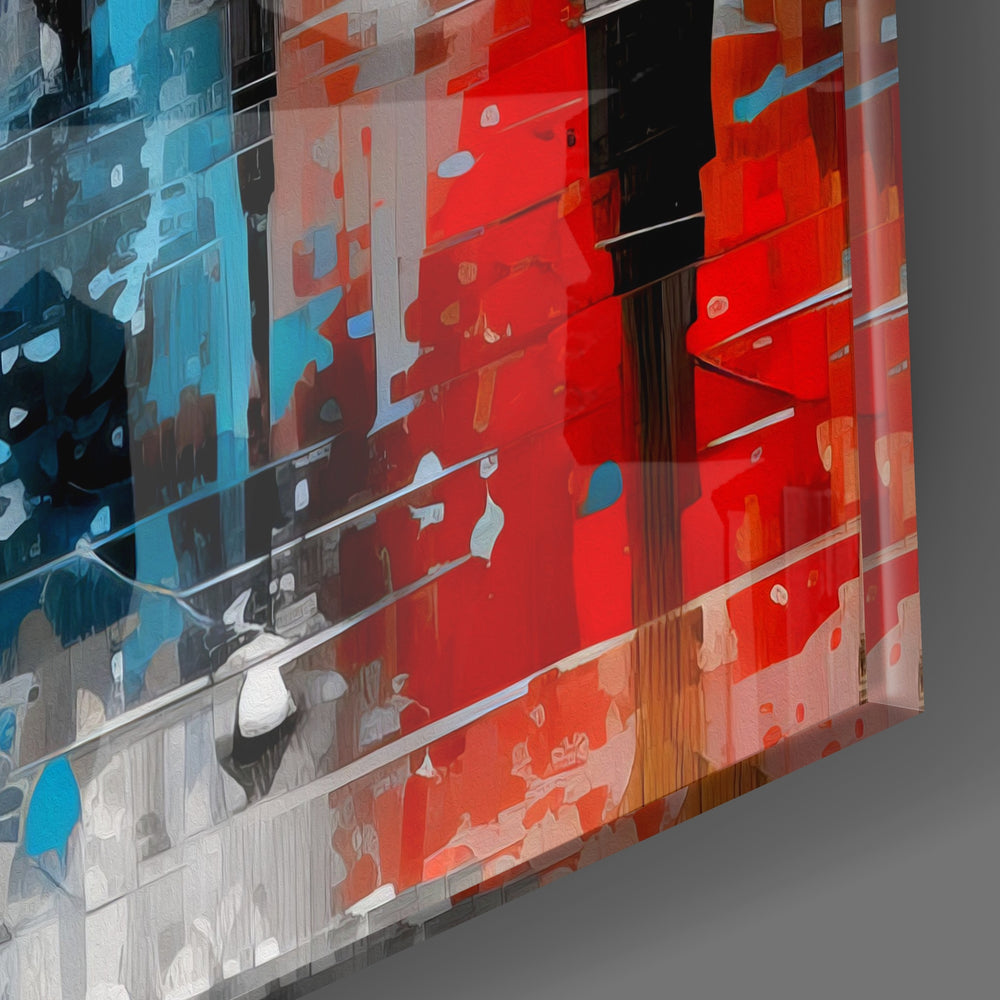 Eiffel Glass Wall Art.