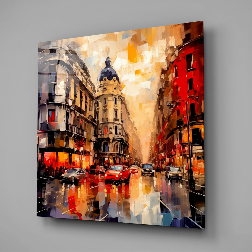 Spain Glass Wall Art.