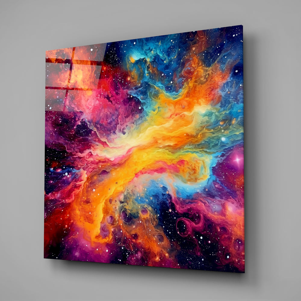 Space Glass Wall Art.