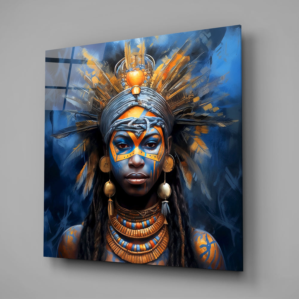 Woman Glass Wall Art|| Designer's Collection.