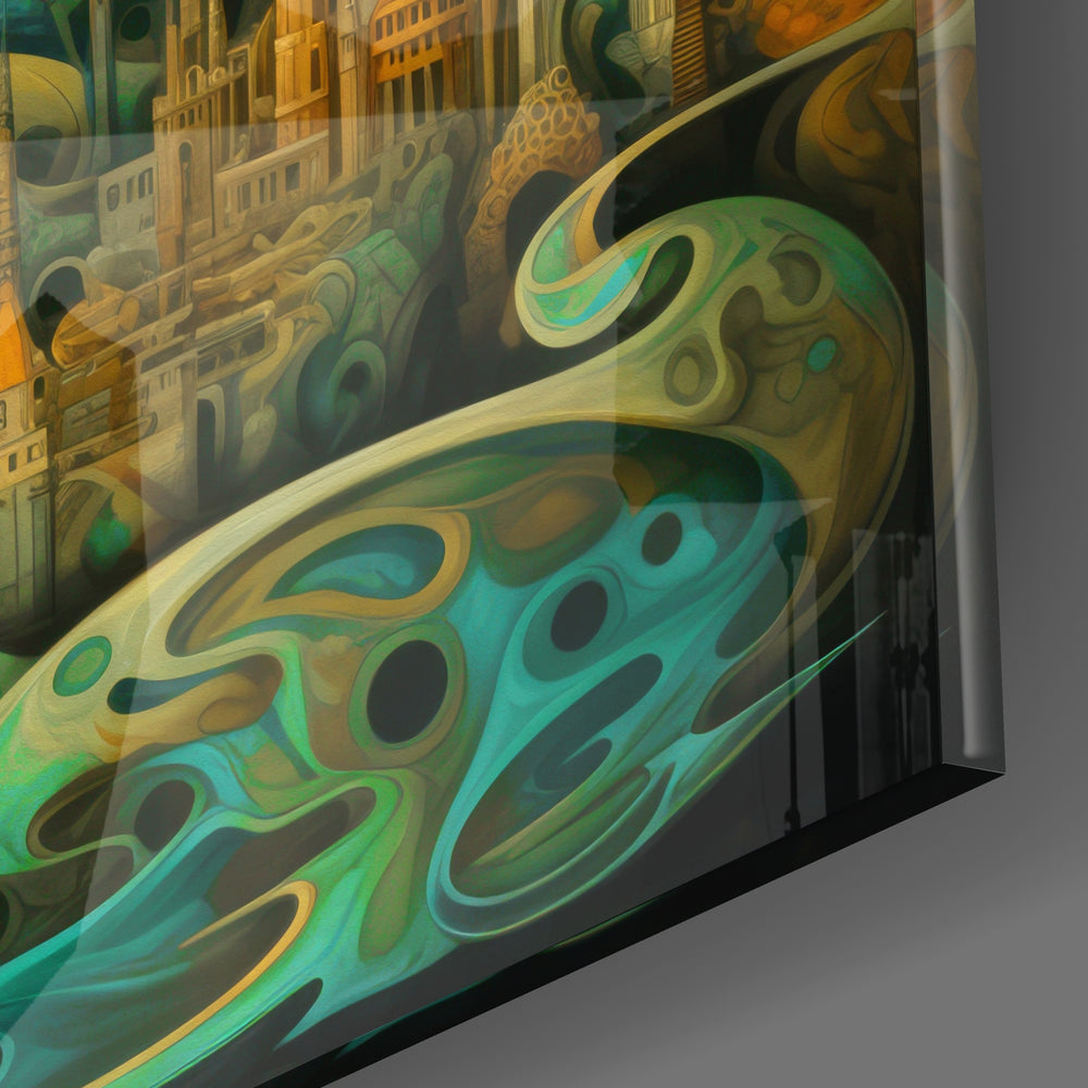 Dragon Glass Wall Art|| Designer's Collection.