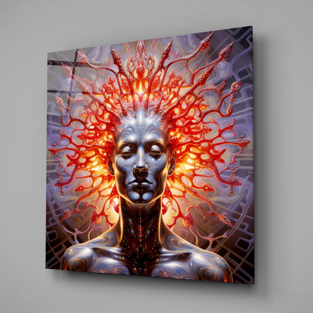 Mind Glass Wall Art|| Designer's Collection.
