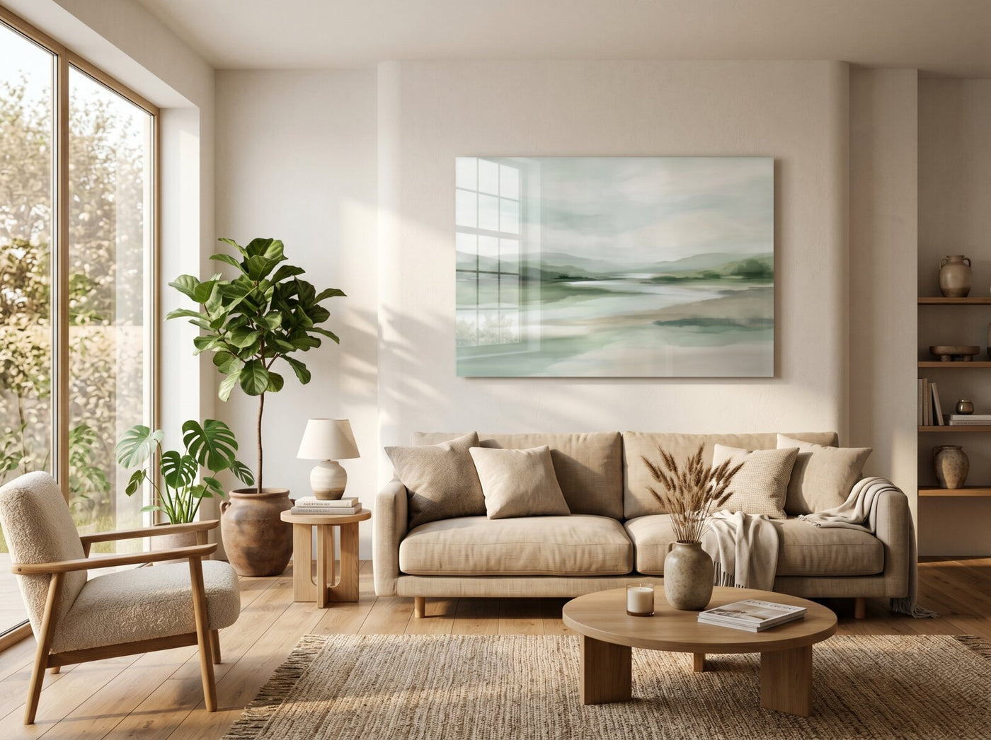 How to Choose Glass Wall Art for Every Room