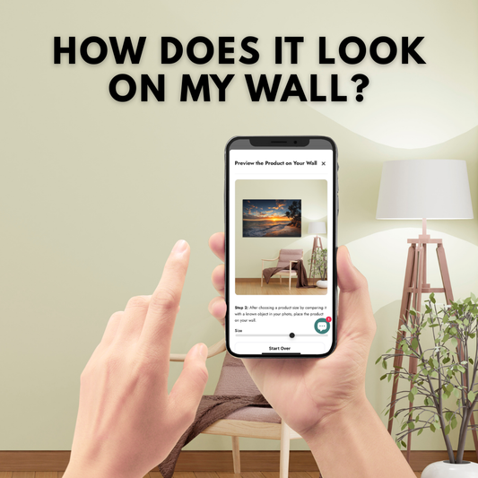 Our New Feature: See Your Artwork on Your Wall Before You Buy
