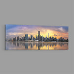Nyc Glass Wall Art (36"x14") lifestyle preview E