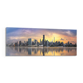 Nyc Glass Wall Art (36"x14") lifestyle preview F