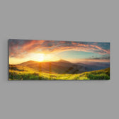 Valley Glass Wall Art (36"x14") lifestyle preview E