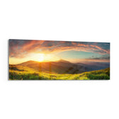 Valley Glass Wall Art (36"x14") lifestyle preview F