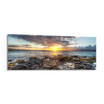 Sunset Glass Wall Art (36"x14") lifestyle preview F