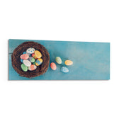 Eggs Glass Wall Art (36"x14") lifestyle preview F