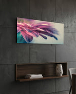 Macro Glass Wall Art (36"x14") lifestyle preview B