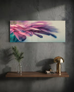 Macro Glass Wall Art (36"x14") lifestyle preview D