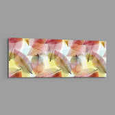 Colored Leaves Glass Wall Art (36"x14") lifestyle preview E