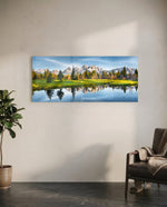 Spring Glass Wall Art (36"x14") lifestyle preview C