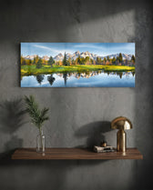 Spring Glass Wall Art (36"x14") lifestyle preview D