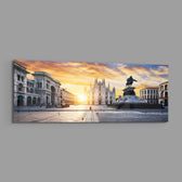 Medieval Glass Wall Art (36"x14") lifestyle preview E