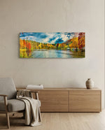 Goal Glass Wall Art (36"x14") lifestyle preview A