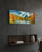 Goal Glass Wall Art (36"x14") lifestyle preview B