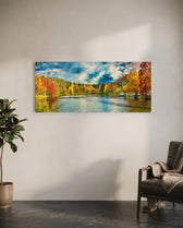 Goal Glass Wall Art (36"x14") lifestyle preview C
