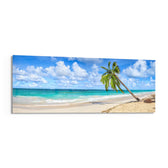 Palm Tree Glass Wall Art (36"x14") lifestyle preview F
