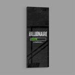 Motivational typography panel with a bold distressed word above a green segmented progress bar on a black textured ground. panoramic glass wall art E