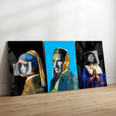 Contemporary Masterpieces Glass Wall Art Bundle.