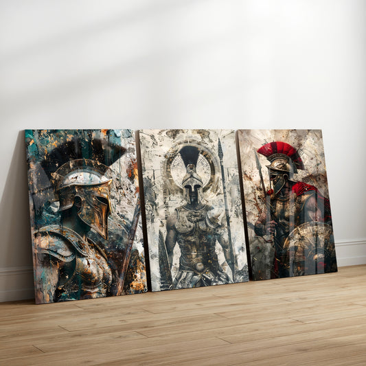 Gladiators Glass Wall Art Bundle.