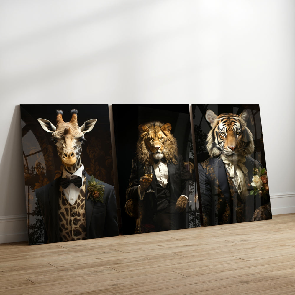 Savannah Sophisticates Glass Wall Art Bundle.