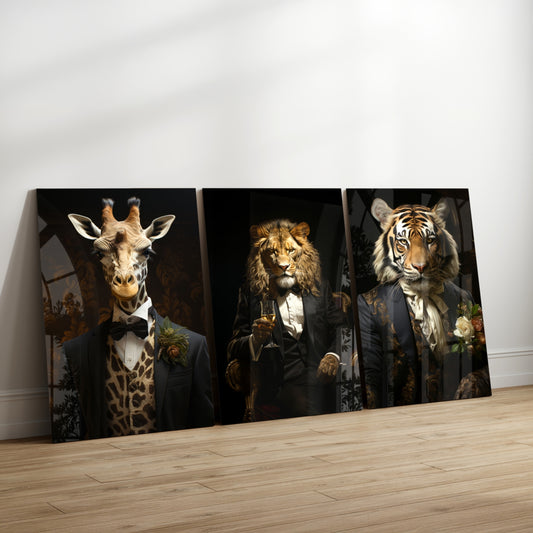 Savannah Sophisticates Glass Wall Art Bundle.