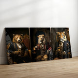 Medieval Elegance Glass Wall Art Bundle