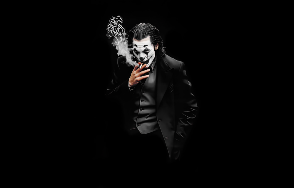 Joker Glass Wall Art
