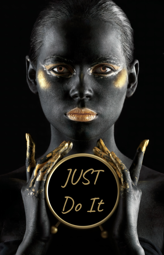 Just Do It Glass Wall Art