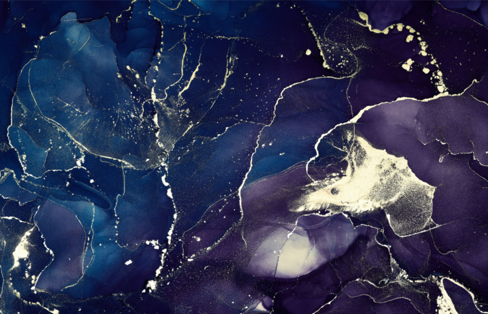 Abstract Depth Glass Wall Art