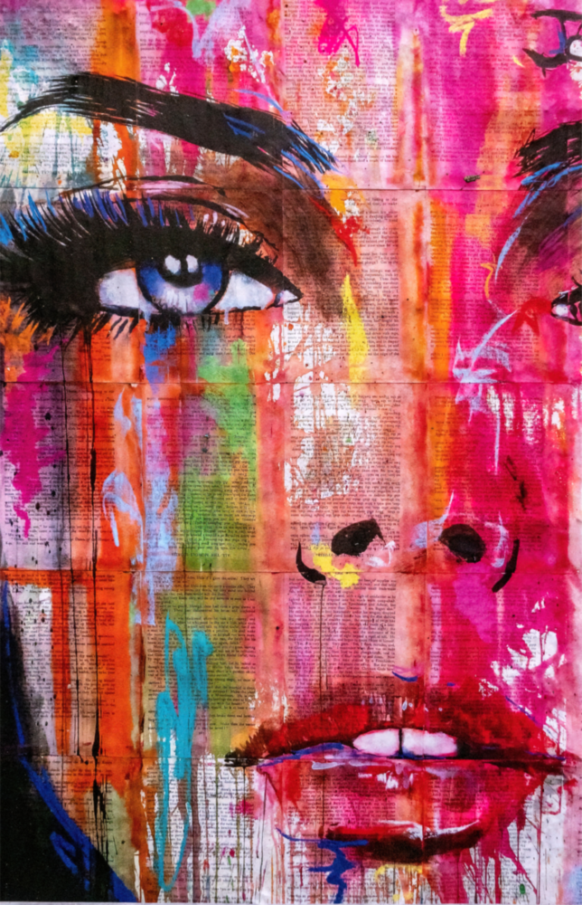 Women's Glass Wall Art
