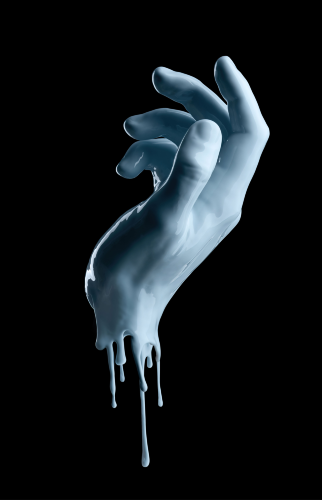 Hand Glass Wall Art