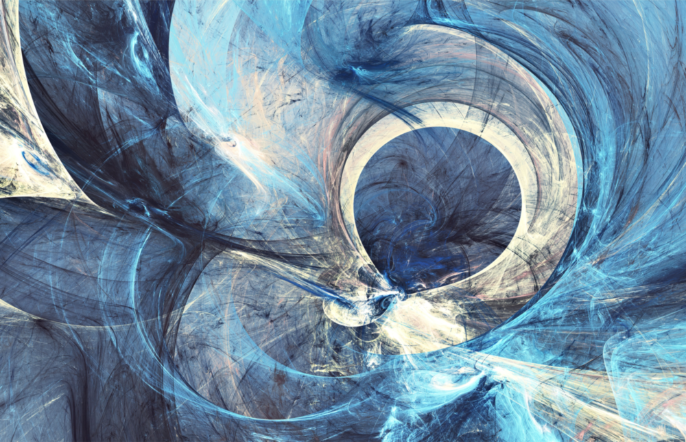 Abstract Glass Wall Art