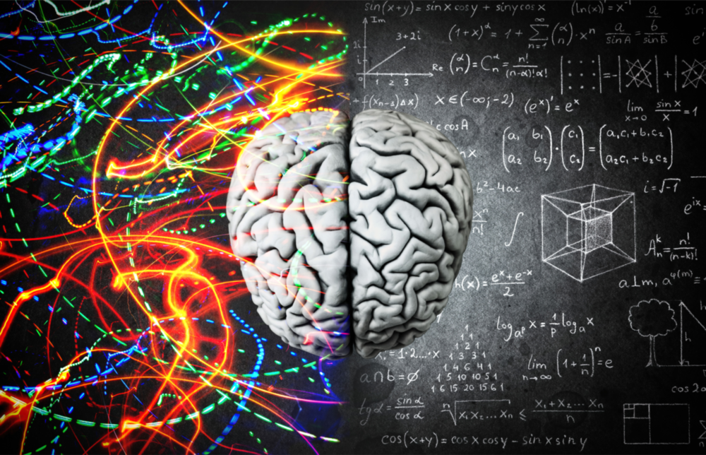 Brain Glass Wall Art