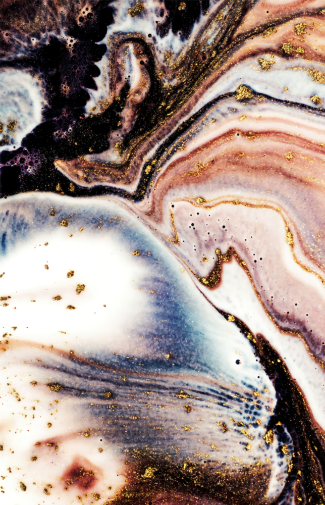Abstract Glass Wall Art