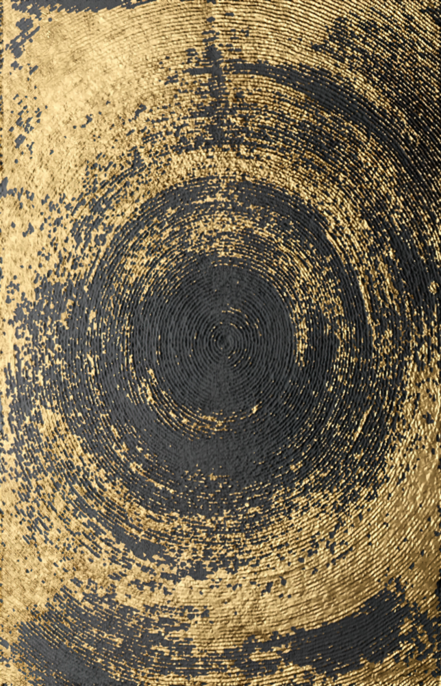 Abstract Loop Glass Wall Art