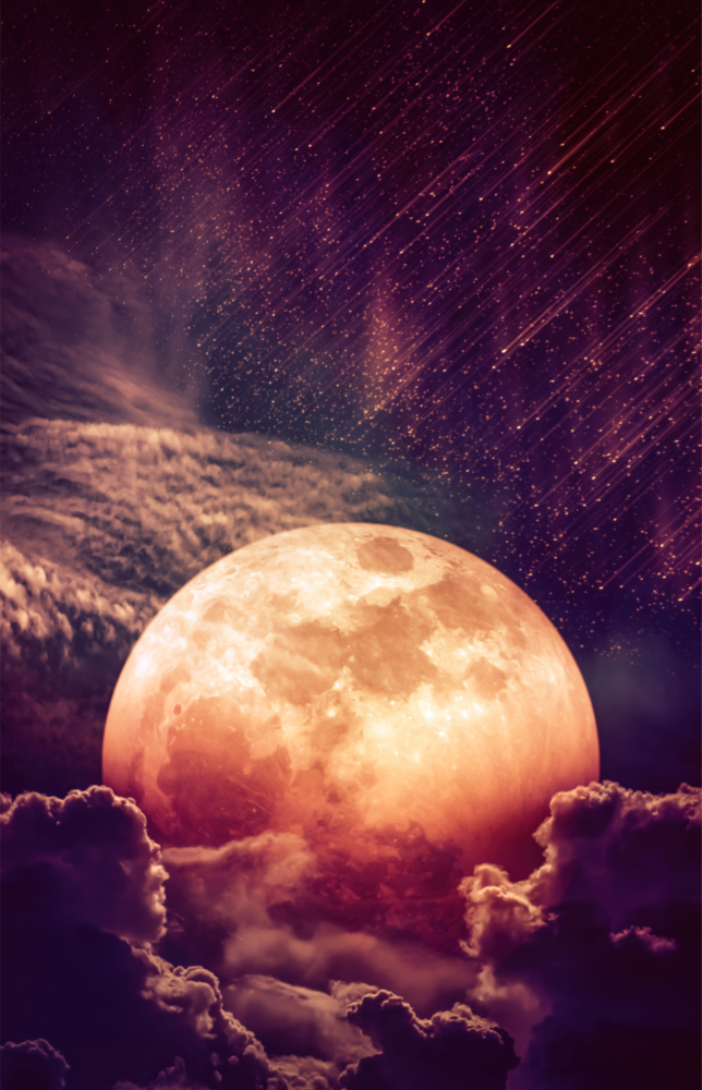 Moon Glass Wall Art