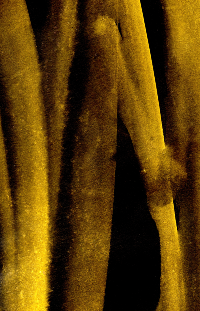 Yellow Story Glass Wall Art
