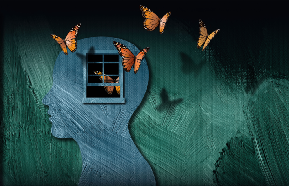 Butterfly Effect Glass Wall Art