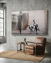 Curiosity Glass Art - Lifestyle preview in a designer interior