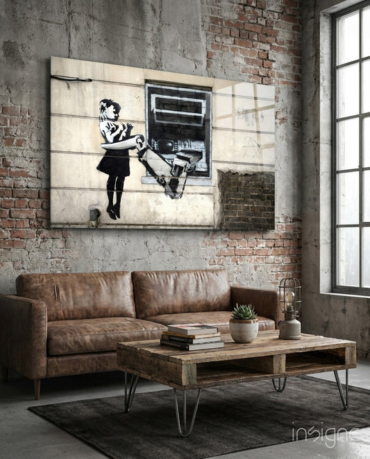 Future ATM Glass Art - Lifestyle preview in a designer interior