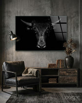 Buffalo Glass Art - Lifestyle preview in a designer interior