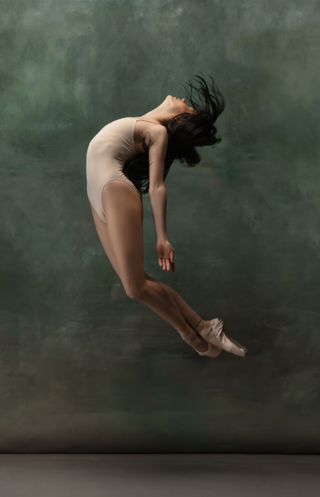 Ballerina Glass Wall Art